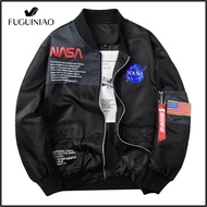 Fuguiniao Men และ Women Air Force เสื้อเสื้อคลุมเบสบอล Streetwear S-4XL