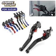 DL650 V-strom Foldable Extendable Brake Clutch Lever For Suzuki DL 650 650XT 250X GSXR GSX-R 600 750