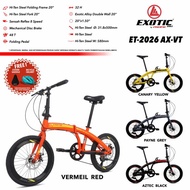 Sepeda Lipat 20 Inch Exotic AX VT
