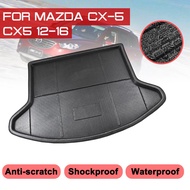 Car Rear Trunk Boot Mat For Mazda CX-5 CX5 2012 2013 2014 2015 2016 Waterproof Floor Mats Carpet Anti Mud Tray Cargo Lin