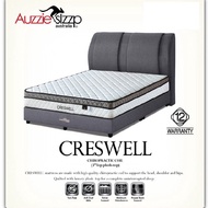 Aussie Sleep Italia Sunno Cresswell Imported Chiropractic Spring Mattress