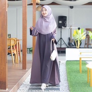 New Nazwa Abaya Matt Cringkle Airflow Size XL Dress Abaya Wanita Terbaru 2024 Fashionable Murah COD