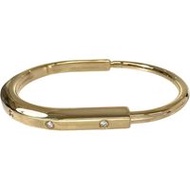 蒂芙尼 (TIFFANY & Co.)/Tiffany Rock 超大號 (EXL) 手鐲，鑲嵌 8 顆鑽石 (0.31 克拉)，18K 黃金材質，37.0 克，18.0 厘米，男士款 [二手]