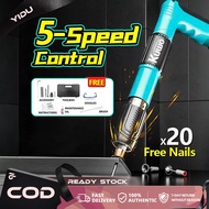 Nail Gun Concrete Integrated Nail Gun Specialized Silencing Air Nail Gun Woodworking Mini Steel Nail