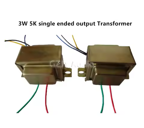 3W 5K Single Ended Output Transformer, Electronic Tube Machine Output Transformer Suitable For 6P1, 