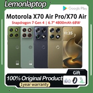 Global Rom Motorola X70 Air Pro Motorola X70 Air Snapdragon 7 Gen 4 6.7" 4800mAh 68W Moto X70 Air Pr