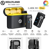 (Ready Stock) Hollyland Lark M1 Duo Kit (2 TX + 1 RX + Charging Case) / Solo Kit (1TX + 1RX)200m Wir