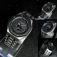 HUBSTORE 卡西歐 CASIO G-Shock GSHOCK 農家橡樹 皇家橡樹 八角行針 200米防水 Casio GA2100 GA2100-4 GA2100-4A 銀黑色 有現貨