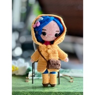 ​ Handmade Cute Crochet Doll Coraline Birthday