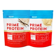 Equip Foods Prime Protein Powder Vanilla & Prime Protein Powder Salted Caramel