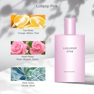 Miniso Color of Life Parfum Wanita 50ml Girl Ladis Perfume 50 ml EDT Eau de Toilette Lollipop Pink S