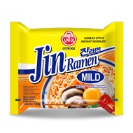 ottogi jin ramen มาม่าเผ็ดเกาหลี Jin Ramen spicy/Jin Ramen mild 120g