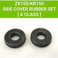 ZX150/KR150 ( A CLASS ) SIDE COVER RUBBER SET / 1SET 2PCS