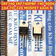 5pcs IRF740 IRF740PBF 740 400V 10A TO-220 N-channel MOSFET kde3766