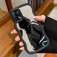 HP Phone Case For OPPO A74 A95 F19 F19s Reno 6 Lite Case Men Trend Macaron Softcase Silicone Case Cr