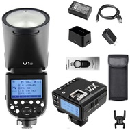 Godox V1S Camera Flash Speedlite 1/8000s HSS with Godox X2T-S TTL Wireless Flash Trigger for Sony a7