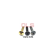 HONDA 100 pcs M4x16 screw screws, rough VARIO 4x16 body bolts automaticHONDA