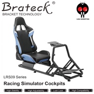 Brateck Racing Simulator Rig Cockpit LRS09-BS01