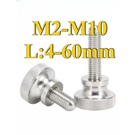 304 Stainless Steel Step Hand Screw Screw (GB834) M2/M2.5/M3/M4/M5/M6/M8/M10 (BY-DM) (Y6) (x6)