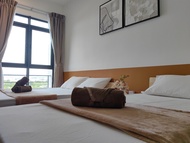 Pangsapuri  m² dengan 1 bilik tidur dan 1 bilik mandi peribadi di Kepayan (K Avenue Modern Suite 5 M