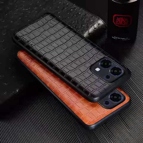 Leather Case For Oppo A6 A5 A3 Pro A9 2020 A96 A60 A76 A36 4G 5G Luxury Business Style Retro Litchi 