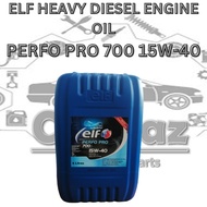 ENGINE OIL ELF MINERAL 15W-40 DIESEL PRO 700 8L