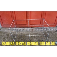 Tarpaulin Pool + Iron Frame 100x50x50 Fullset