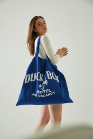 DUCKYBOY PILLOW TOTE - MOTEL NO VACANCY กระเป๋าผ้า คอตตอน (มี4สี)