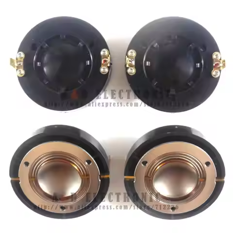 4pcs Diaphragm for Behringer Eurolive 34T120H8 B114 B115 8 ohm 1.35" Speaker Horn Driver 34T30D8 Fla