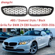 Z4 E89 ABS Diamond Style Black Front Bumper Grill for BMW Z4 2 Door Coupe Convertible E89 Racing Gri