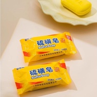 Sabun Kulit Sulfur Soap Gentle Skin Cleansing Acne Eczema Fungal Care Body Wash Safe Sensitive Skin 