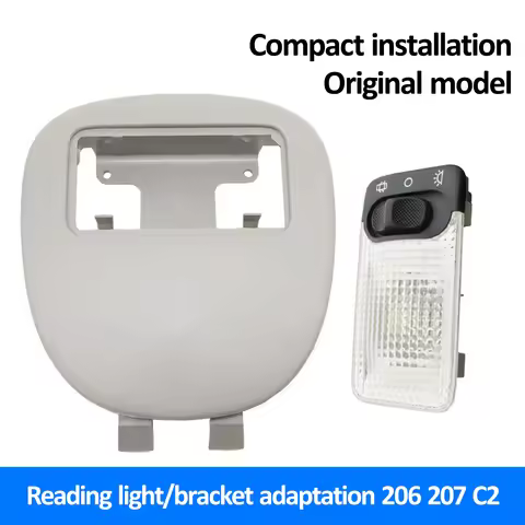 Car Accessories for Peugeot 107 206 206CC 207 207i Partner Interior Lamp reading light Roof Console 