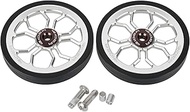 RIDEA Easy Wheel EW2 Silver Set of 2 147-40875