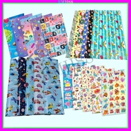 10 Pcs Kertas Kado Murah Motif Batik