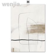 ❈♙✖ Abstract Minimalist Leaves Line Dove Gallery Wall Art Print Canvas Painting Boho Nordic Poster Wall Pictures Living Room Decor