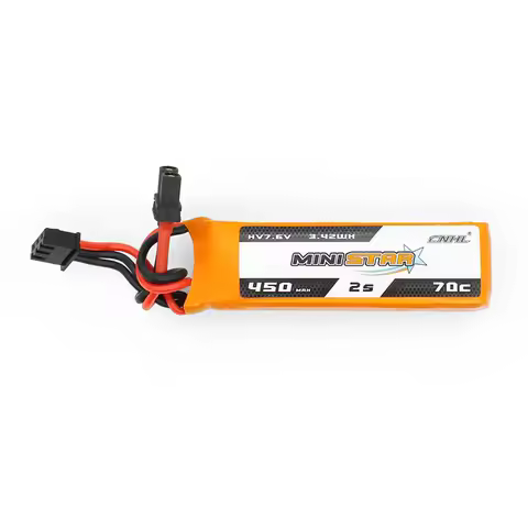 CNHL LiHV MiniStar HV 450mAh 7.6V 2S 70C Lipo Battery With XT30U