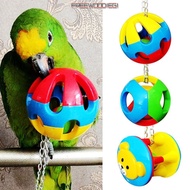 FREEWOODIEGI Parakeet Hanging Swing Bite Toy Funny Parrot Toy Bird Cage Ornament Budgie Cockatiel Ca