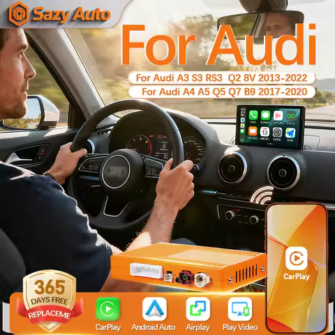 Szay AUTO NEW Wireless CarPlay Android Interface for Audi A3 S3 8V A4 B9 A5 Q2 Q7 Q5L MIB AirPlay Mi