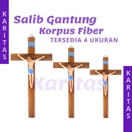 FIBER CORPUS HANGING CROSS CATHOLIC CROSS/ CATHOLIC WALL CROSS/