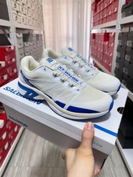 JJJJound x SALOMON XT-Wings 2 聯名款減震 低幫 休閑跑步鞋 男女同款 白藍
