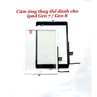 Replacement touch screen for ipad Gen 7/ Gen 8 (7th generation/8 generation) (as pictured)