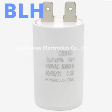 High pressure washing machine car washing machine water gun starting capacitor 2PIN CBB60 450V 450VA