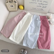 [Western Style Straight Pants] Children's Pants Summer Thin Style 2025 Girls Western Style Straight 