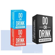 Do Or Drink All English Card Game-Adult Fun Drinking Game-Adult Party Board Game