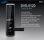 三星電子鎖 智能卡 門卡 匙卡5張 amsung EZON SHS-5120 XAK  RFID  Smart Card smart key card x 5