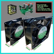 Radiator Fan | Cooling PC Tank 220v Power or Cooling Use for Motors (Motors) 2 Sizes 93mm, 120mm
