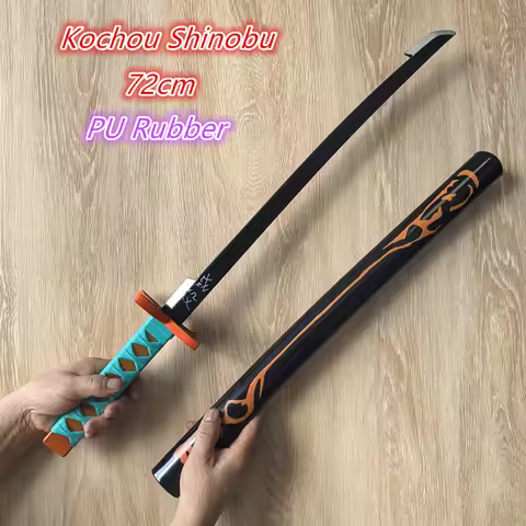 Cosplay Assembled Demon Slayer Katana Sword Original Anime Props Orange Kochou Shinobu Agatsuma Zeni