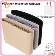 DIACHASG Handbag Insert Bag Soft Pouch Organizer Purse Liner for For Issey Miyake Six Grid Bag