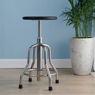 Stainless Steel Round Stool Three-Legged Stool Surgery Stool Nurse Stool Swivel Stool Chair Stool Sw