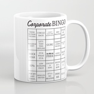 Jargon Buzzword Bingo Card Coffee Mug Company